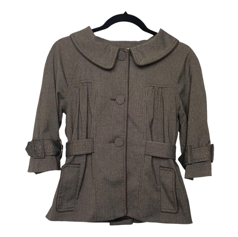 Ann Taylor LOFT Half Sleeve Button Up Jacket